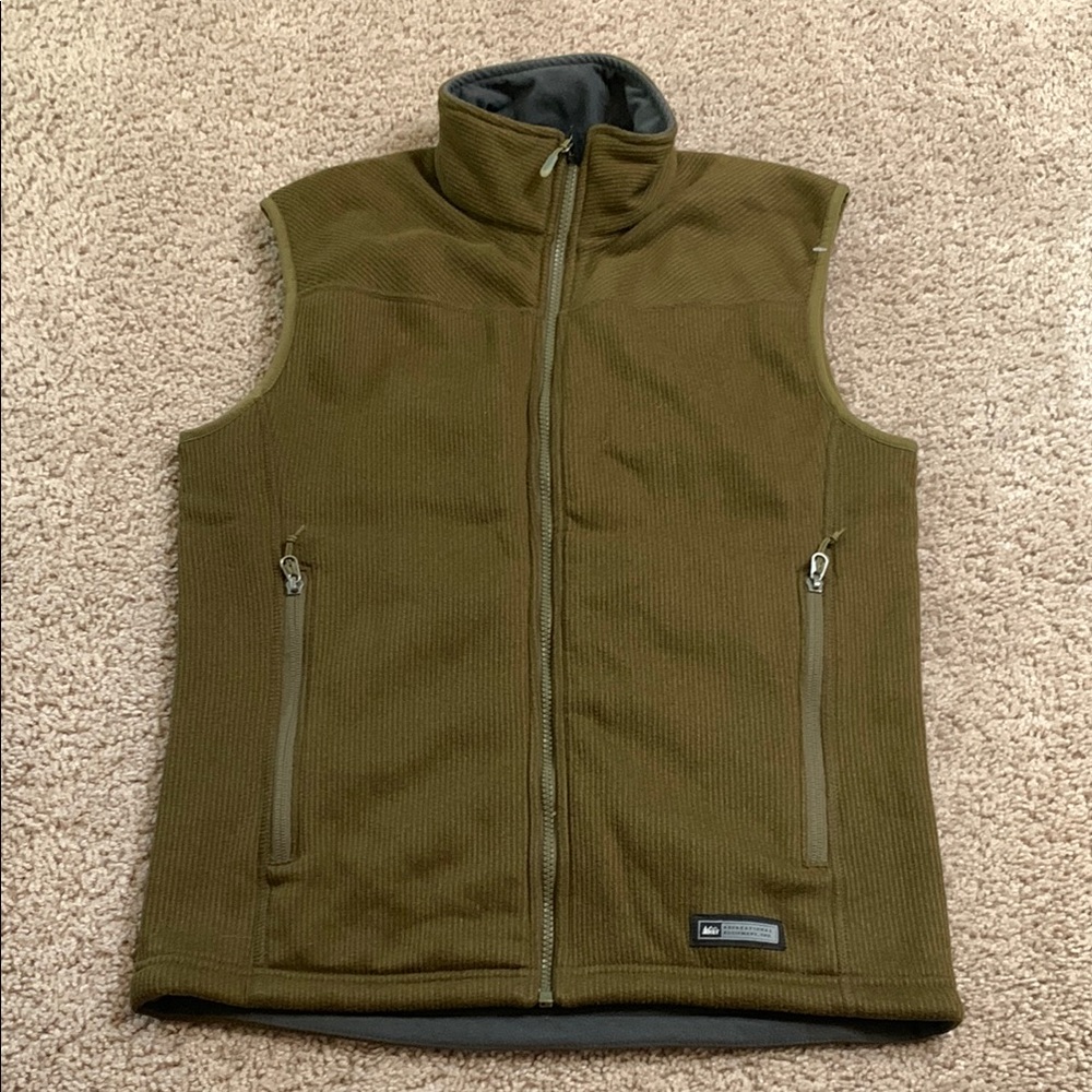 REI Fleece Zip-Up Vest